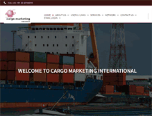 Tablet Screenshot of cargomarketingintl.com